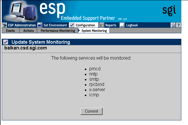 Figure 5-50 System Monitoring Change Verification Screen (Single System Manager Mode)
