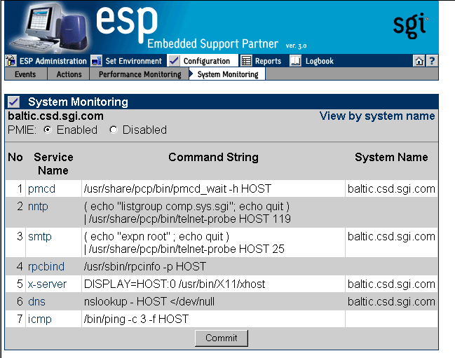 Figure 5-52 System Monitoring Window (System Group Manager Mode)