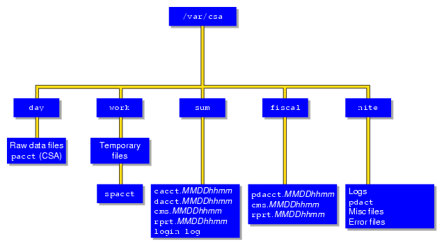 The /var/csa Directory