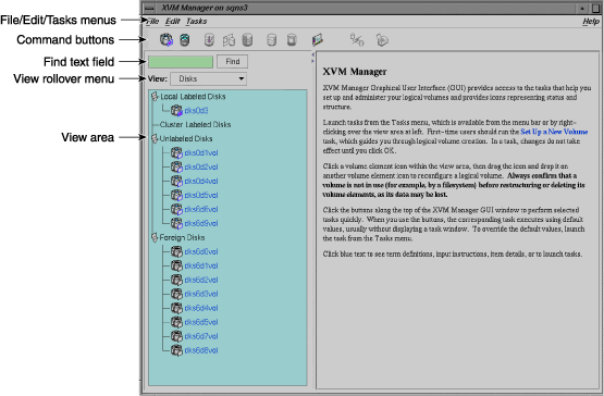 XVM Manager GUI Window