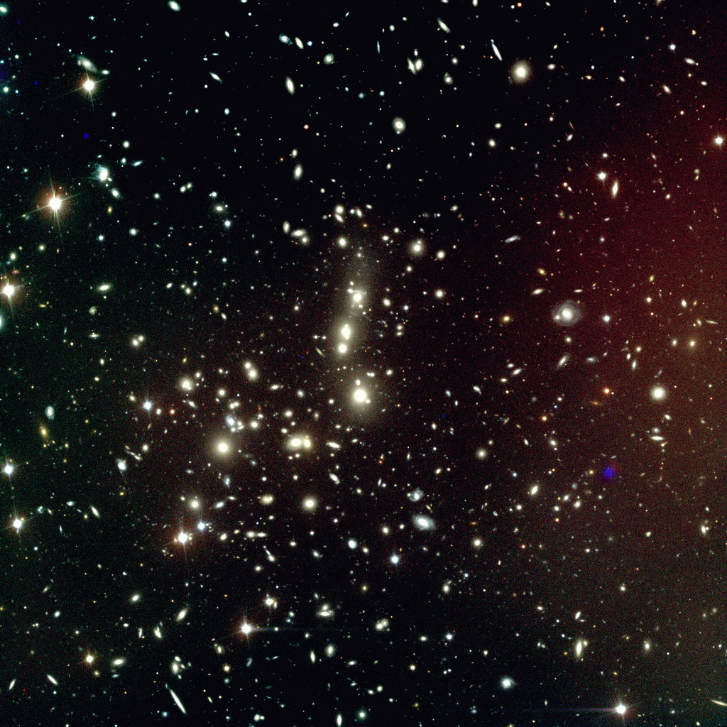 imagem do aglomerado Abell 1451